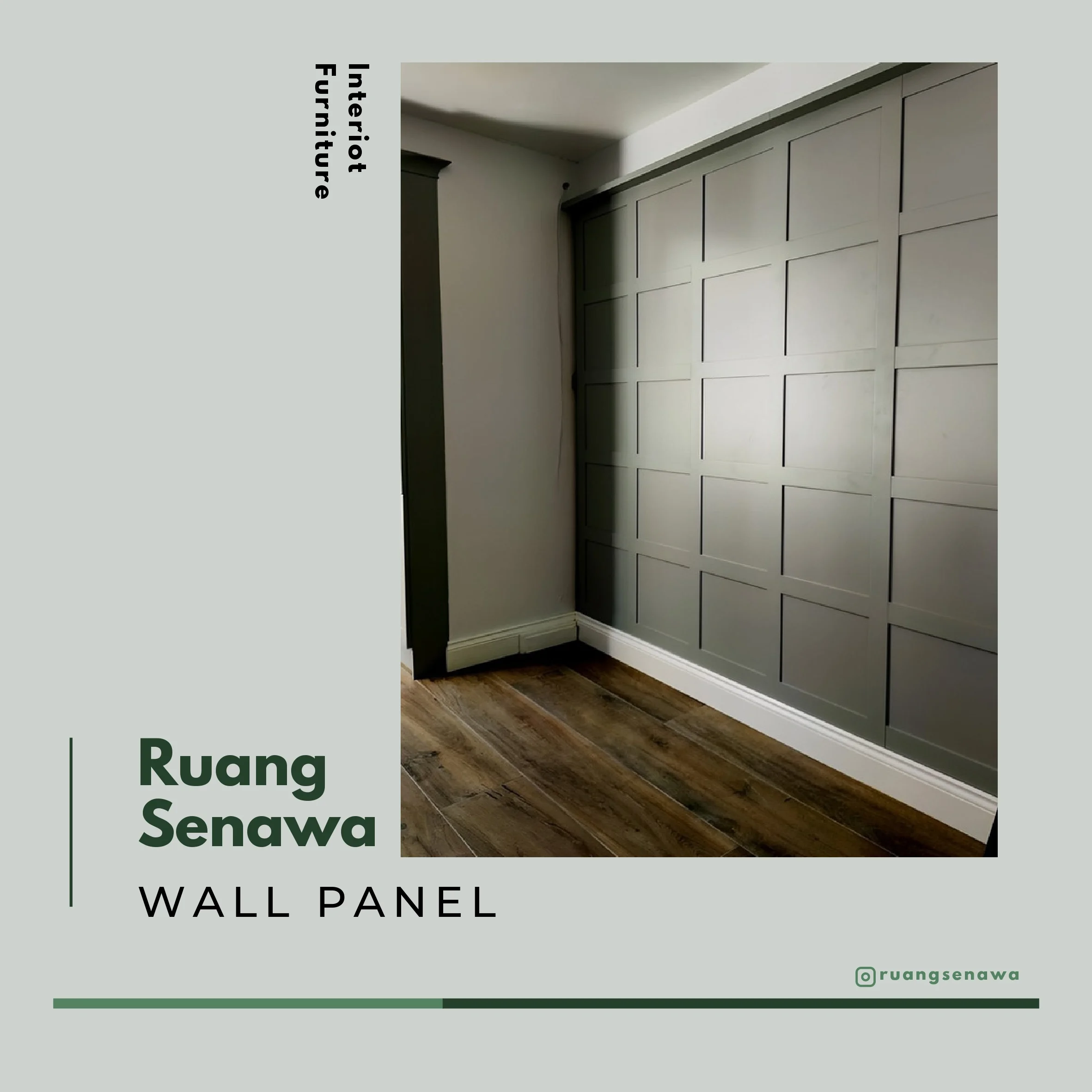 Wall Panel Palu & Vinyl Lantai